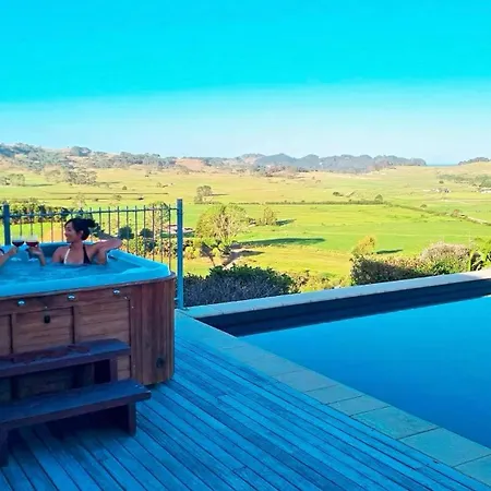 Ferienwohnung Luxury Country Retreat Cooks Beach Exterior foto
